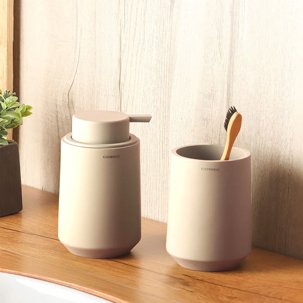 Saona Toothbrush Tumbler - Sand - Image 6