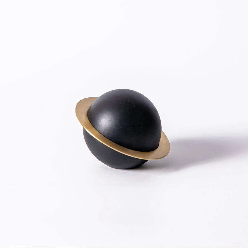 Saturn Decorative Accent - Black - Image 3