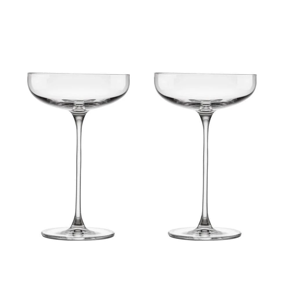Savage Coupe Glasses 220ml, Set of 2 - Image 3