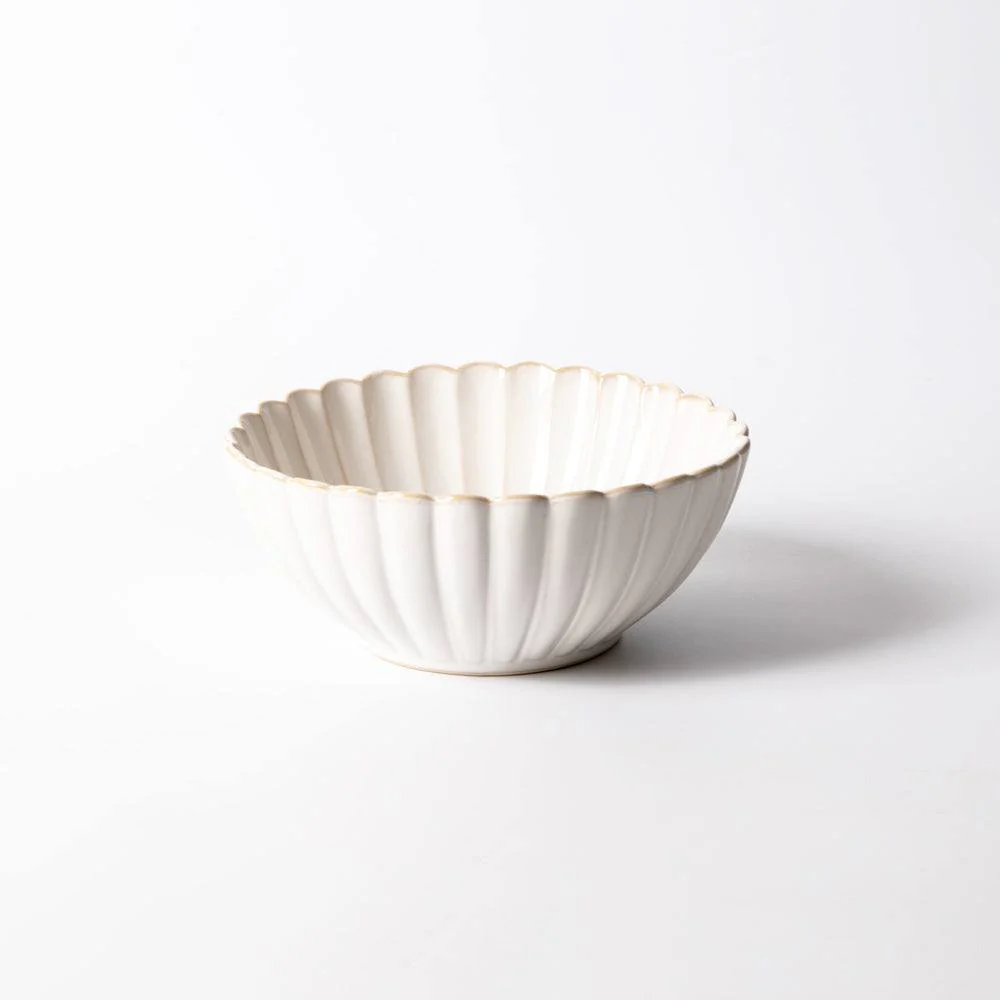 Scallop Large Bowl - Ivory - Image 3
