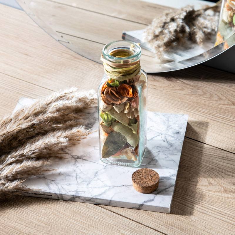 Scented Potpourri in Glass Jar - Peach Bellini - Image 2