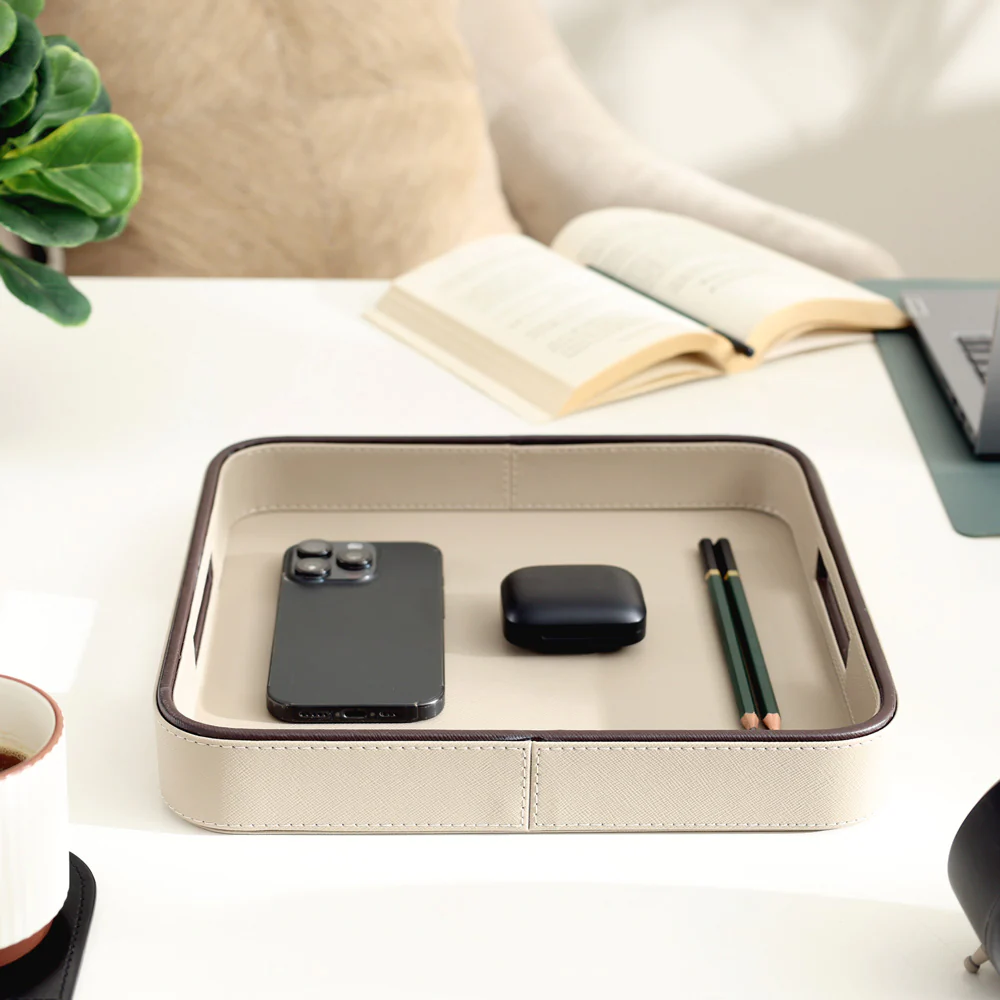 Scribe Square Multi-purpose Tray - Taupe - Image 10