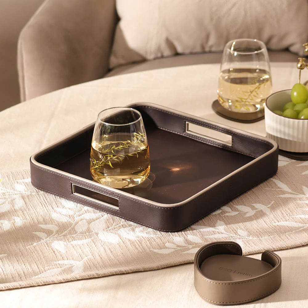 Scribe Square Multi-purpose Tray - Walnut