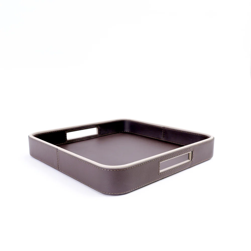 Scribe Square Multi-purpose Tray - Walnut - Image 4