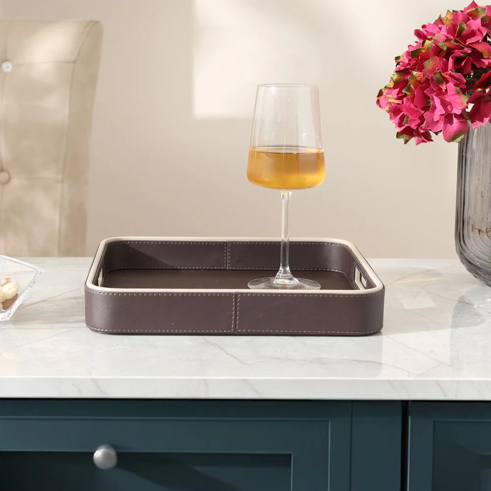 Scribe Square Multi-purpose Tray - Walnut - Image 6