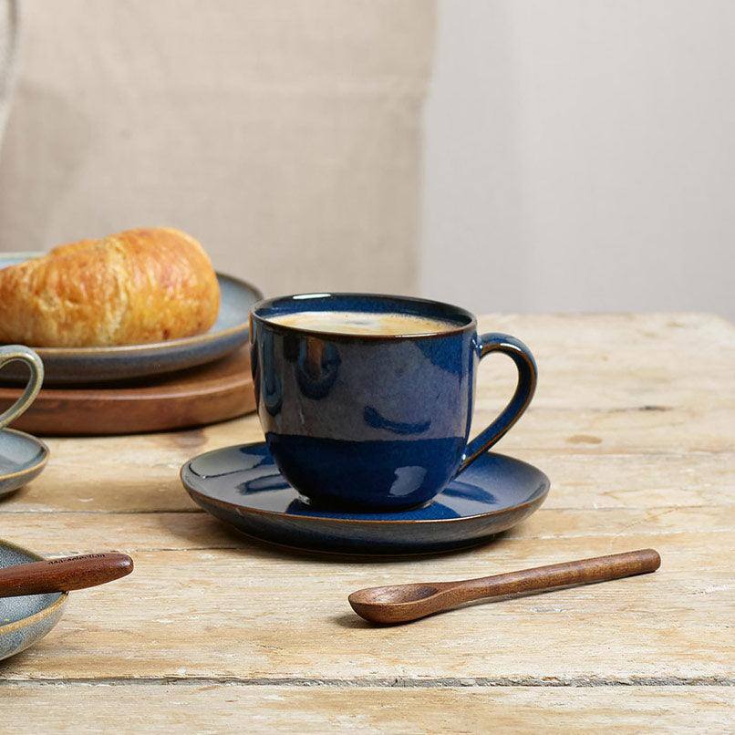 Seasons Cup and Saucer Set - Midnight Blue - Image 2