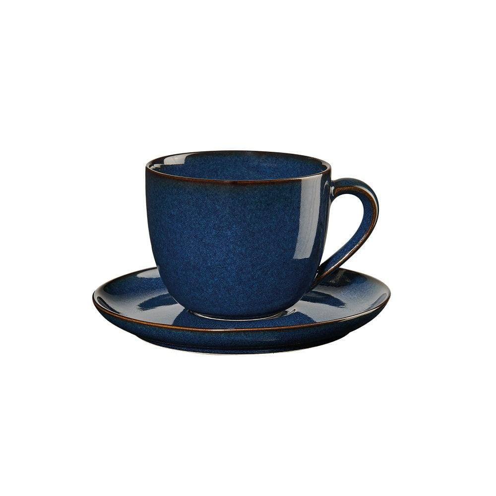 Seasons Cup and Saucer Set - Midnight Blue - Image 3