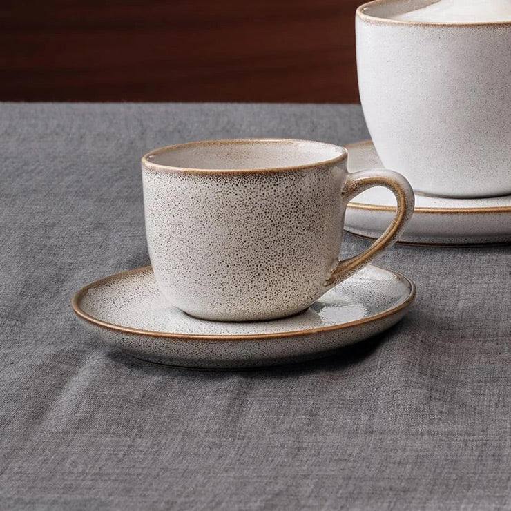 Seasons Espresso Cup And Saucer Set - Sand - Image 7