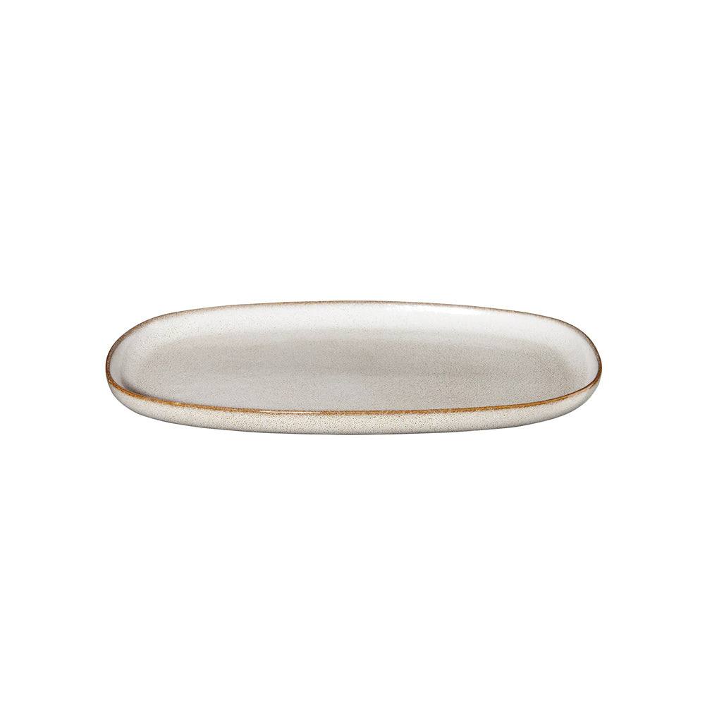 Seasons Oval Plate - Sand - Image 2