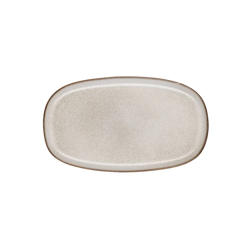Seasons Oval Plate - Sand - Image 3