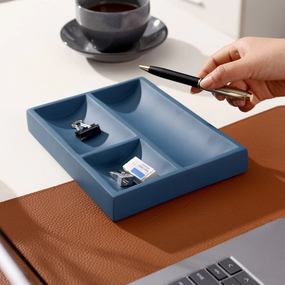 Sectional Desk Tray - Ink Blue - Image 6