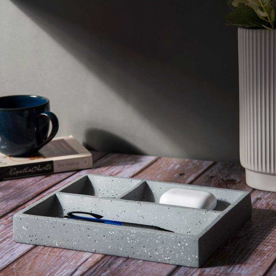 Sectional Desk Tray - Speckled Grey - Image 5