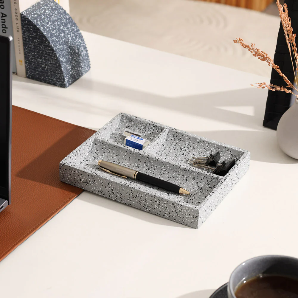 Sectional Desk Tray - Speckled Grey - Image 8