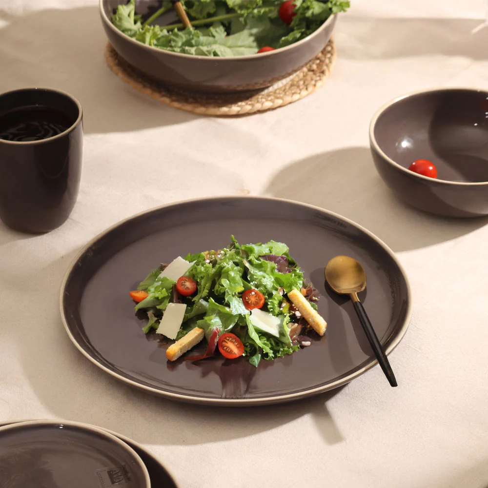 Semana Dinner Plate - Caviar - Image 2