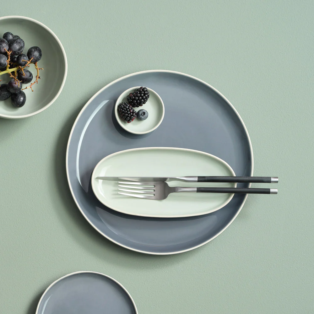 Semana Dinner Plate - Sepia - Image 4