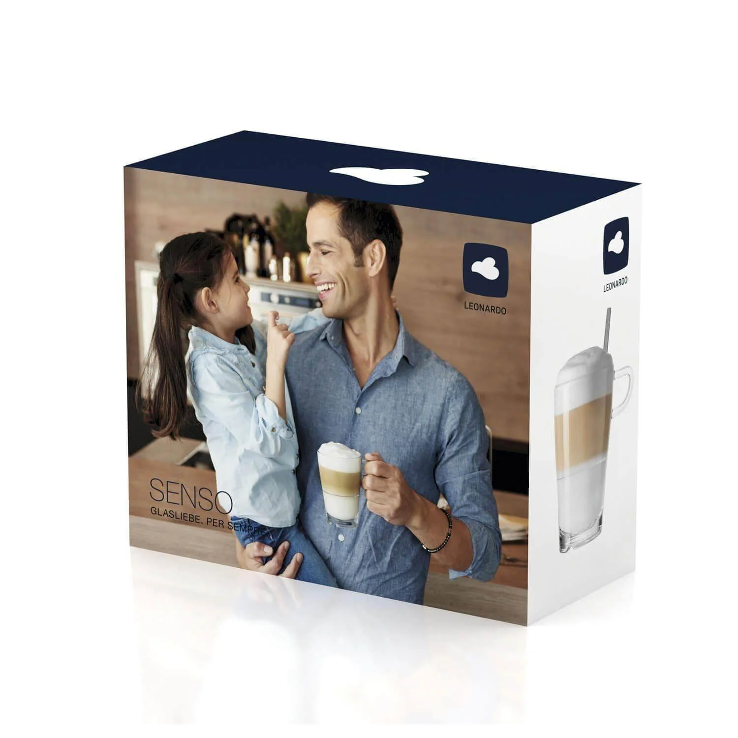Senso Tall Cups with Spoons, Set of 2 - Image 4