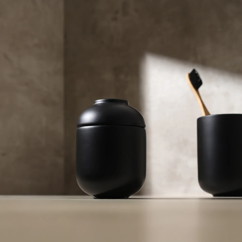 Sensu Jar With Lid - Black - Image 2