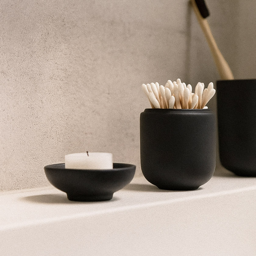 Sensu Jar With Lid - Black - Image 5