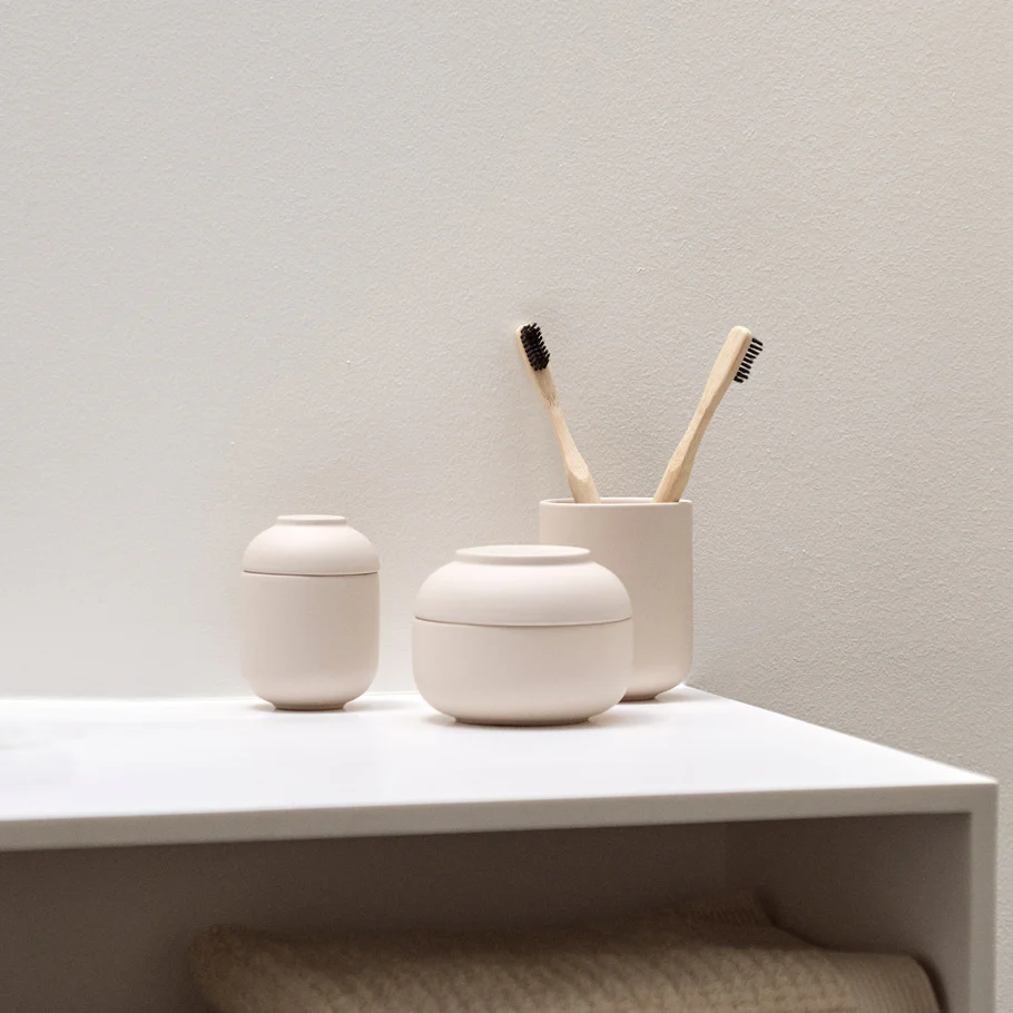 Sensu Toothbrush Tumbler - Beige - Image 8