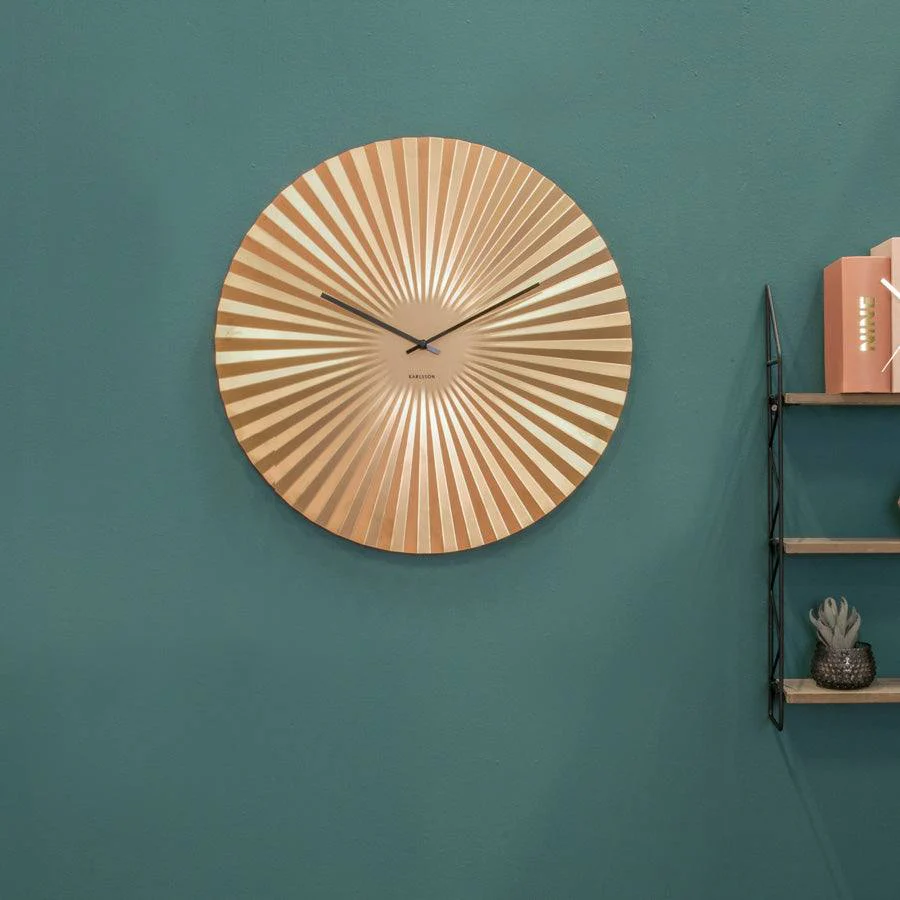 Sensu Wall Clock 40cm - Gold - Image 2
