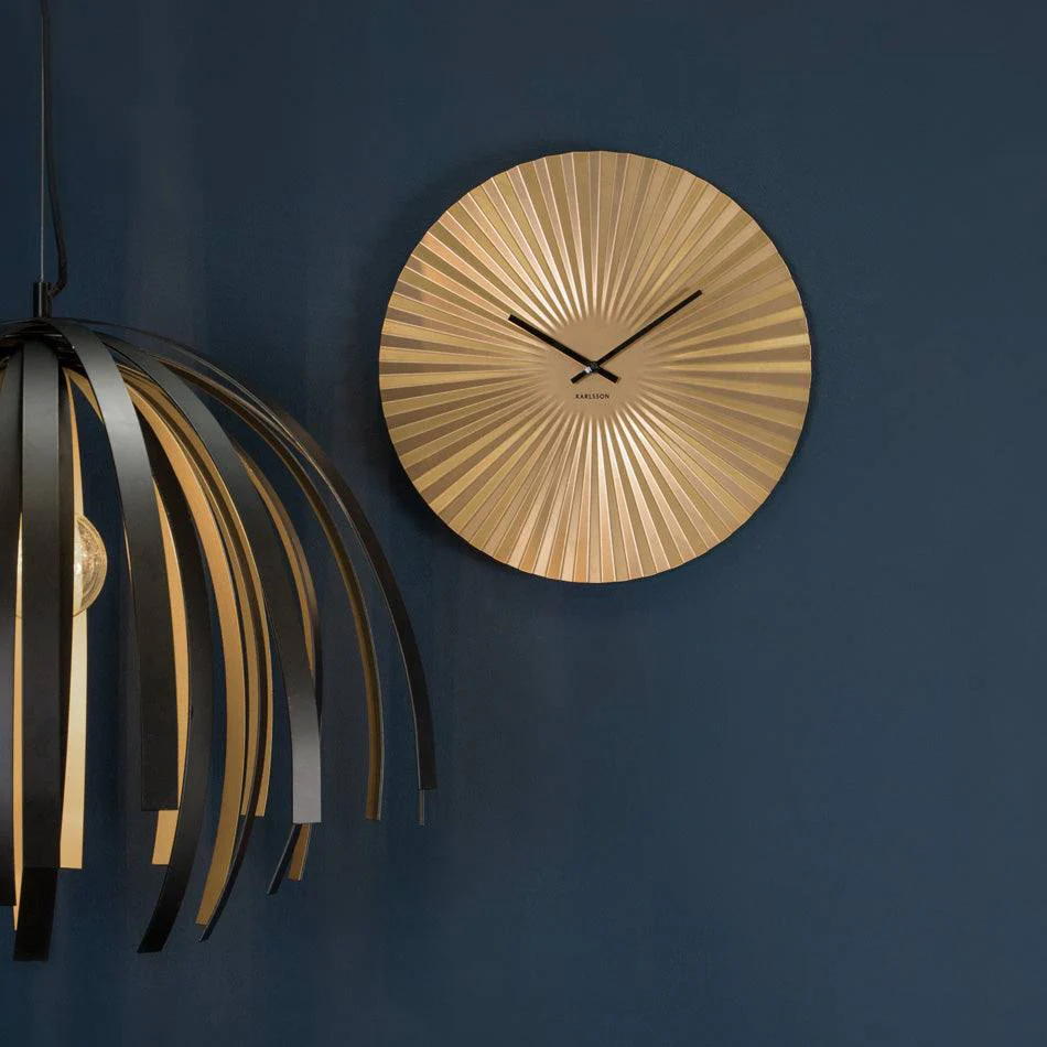 Sensu Wall Clock 40cm - Gold - Image 6