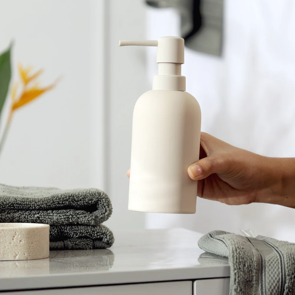 Serene Soap Dispenser - Beige - Image 3
