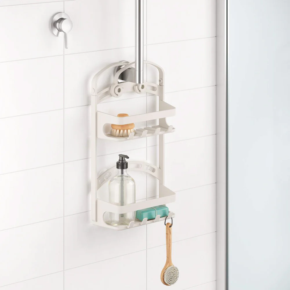Shower-Flex Shower Caddy - Light Beige - Image 2