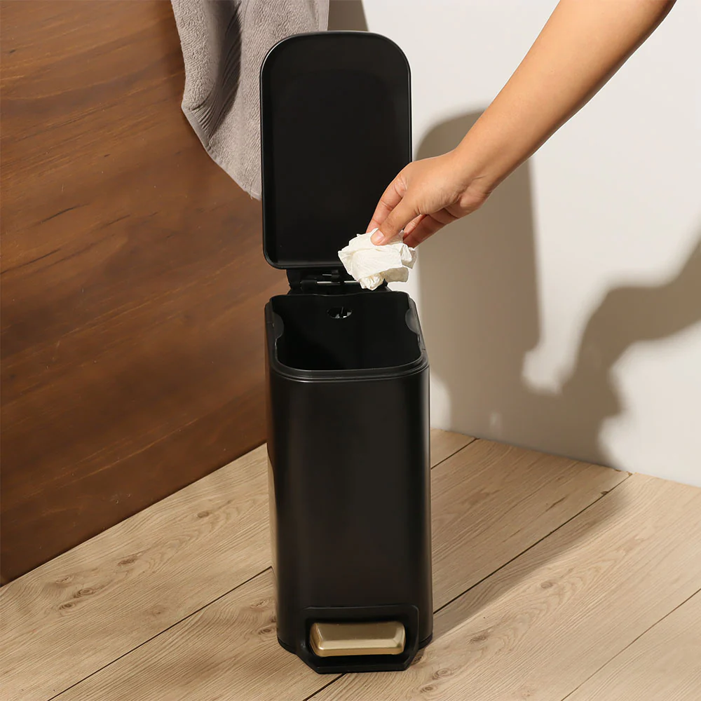 Sierra Pedal Bin 6L - Black - Image 2