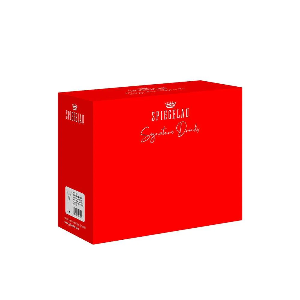 Signature Drinks Lines Cocktail Glasses 220ml, Set of 2 - Image 5