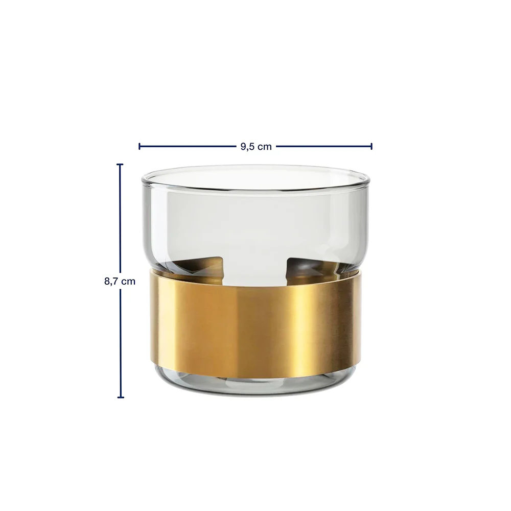 Silenzio Tealight Holder - Grey - Image 8