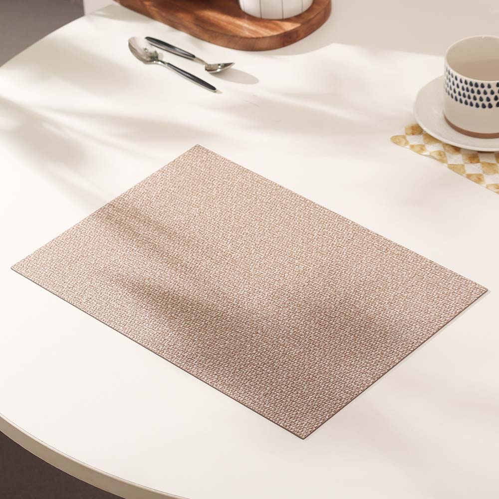 Silkstone Reversible Mats, Set of 6 - Mocha - Image 2