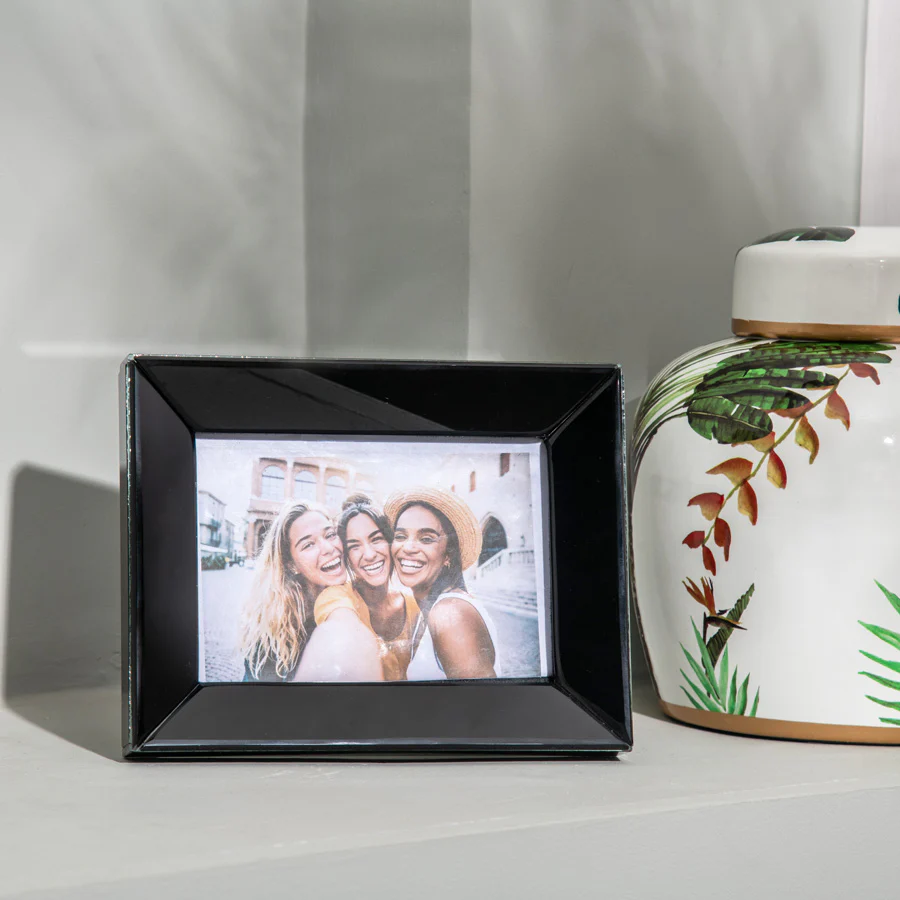 Silo Glass Photo Frame Large - Black - Image 4