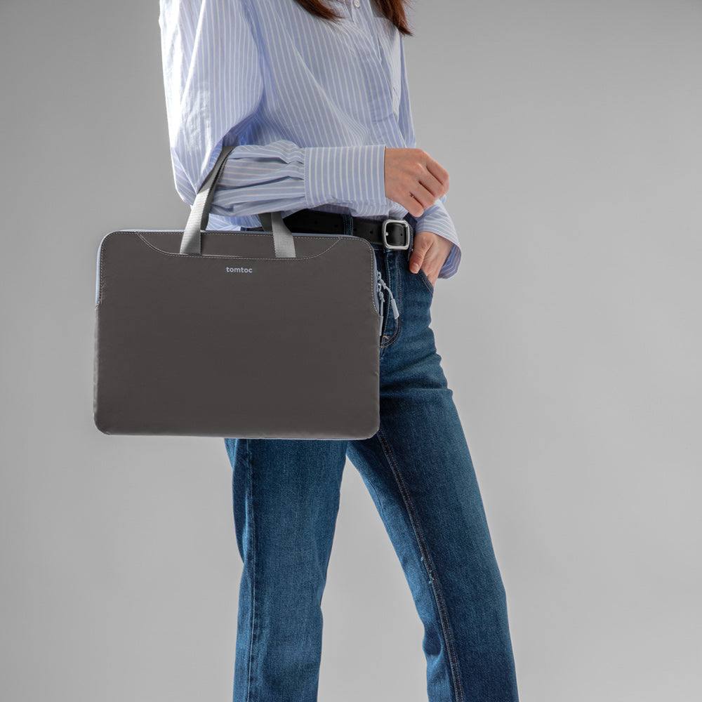 Slim A21 Laptop Handbag - Blue 13 to 14 inches - Image 10