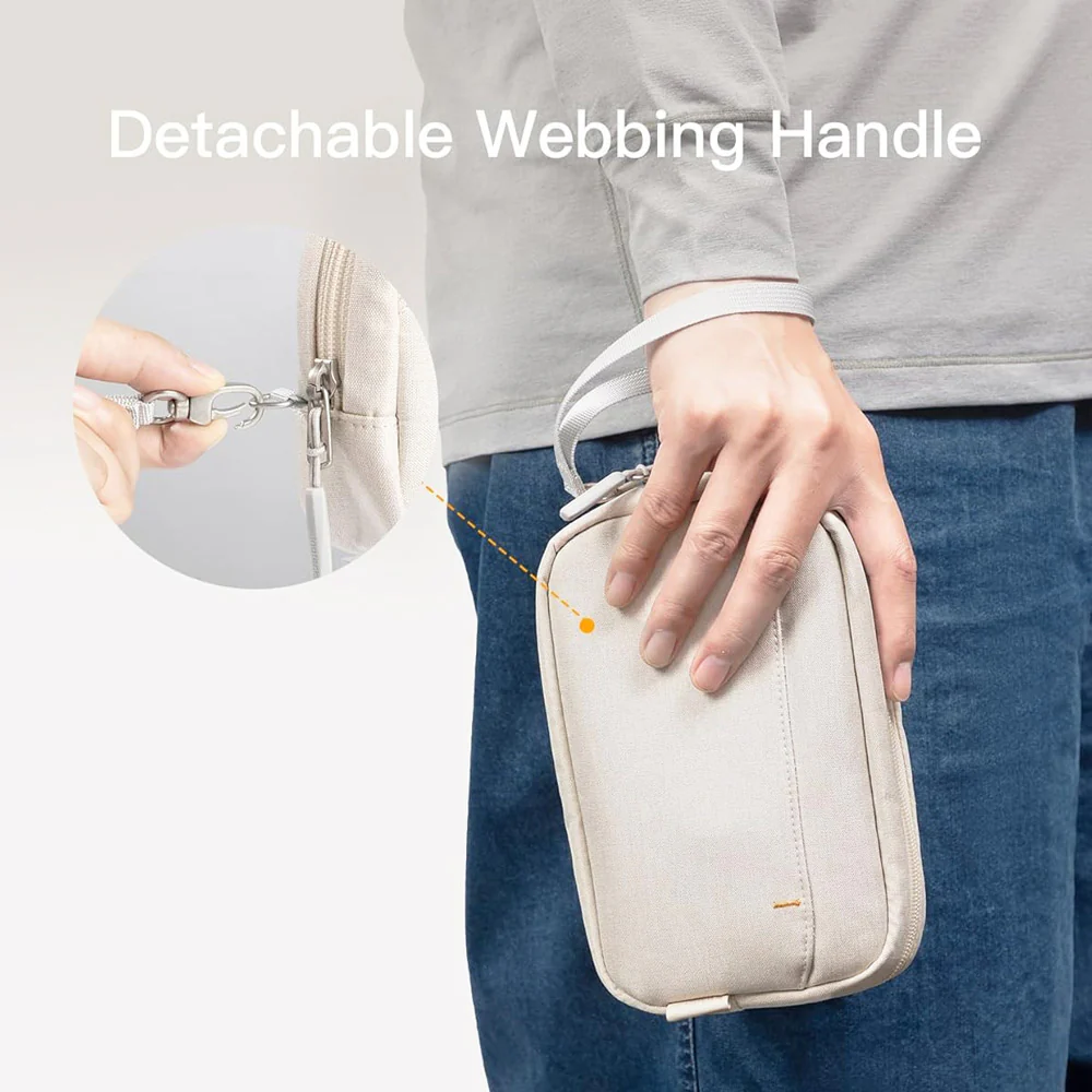 Slim Cable Organizer - Beige - Image 2