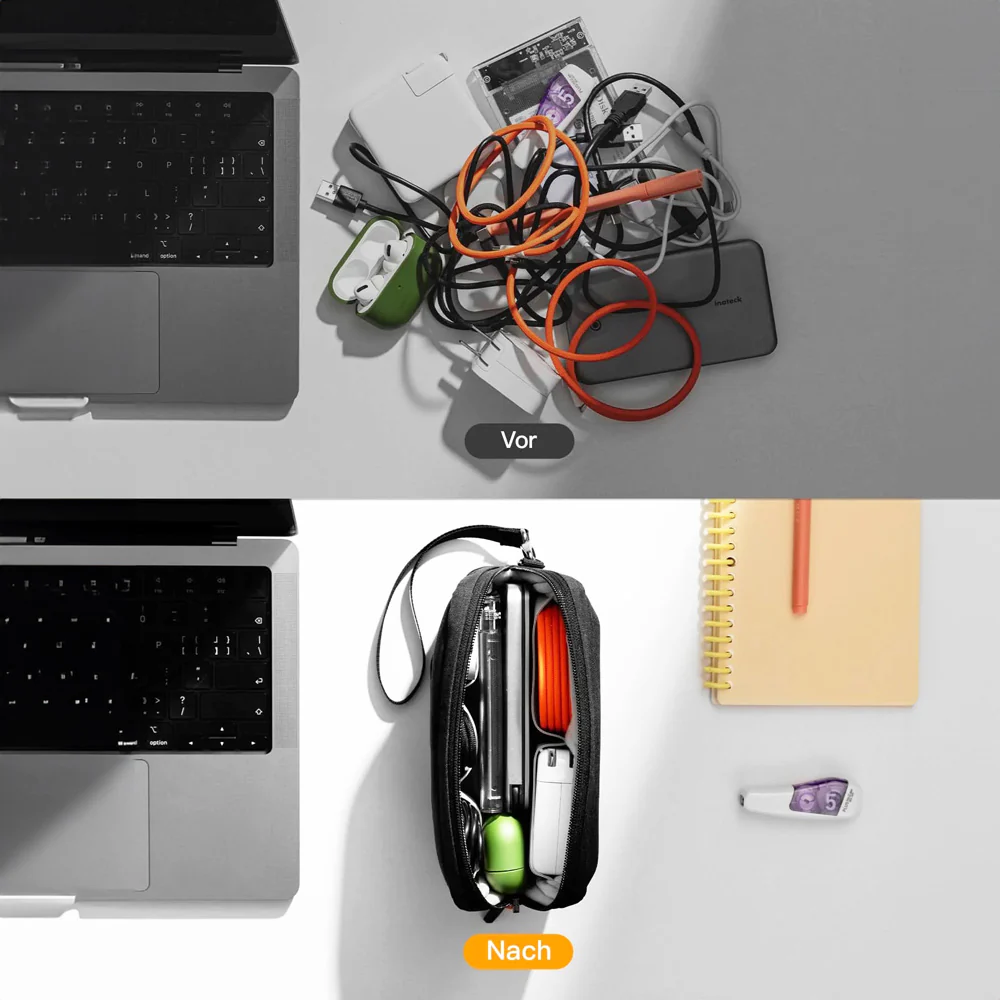 Slim Cable Organizer - Black - Image 5