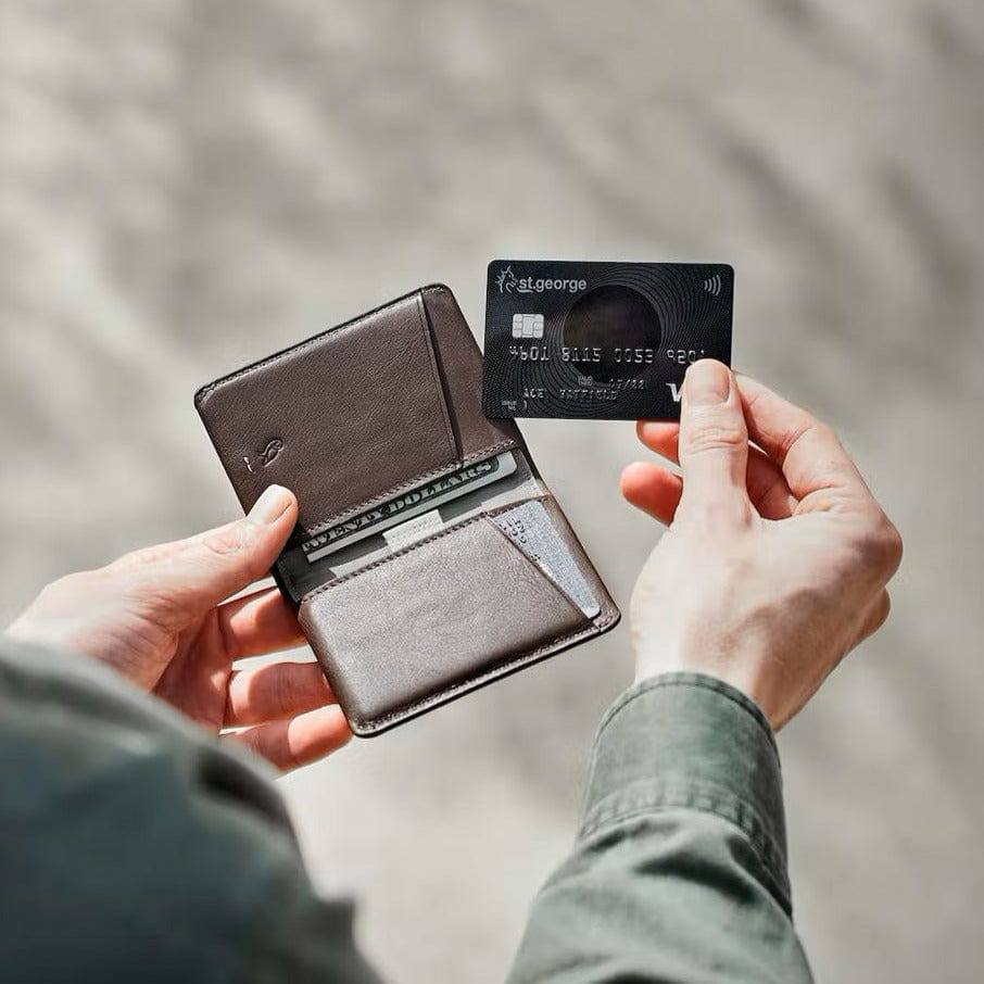 Slim Sleeve Wallet - Premium Edition Darkwood