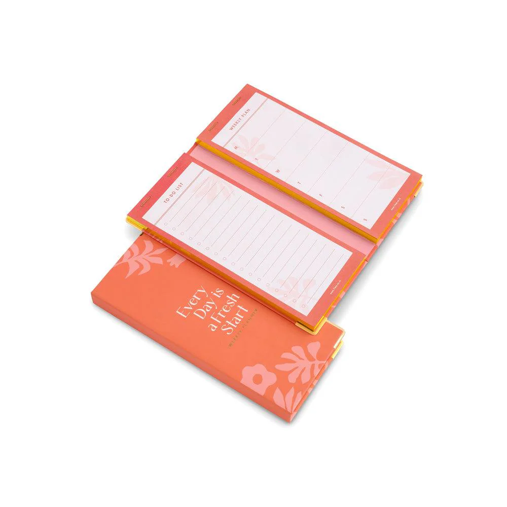 Slim Weekly Planner - Coral Rush - Image 3