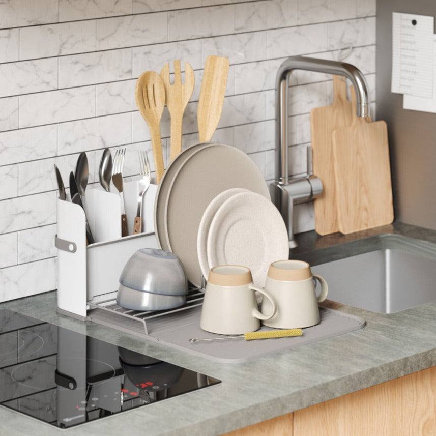 Sling Dish Rack - White & Grey - Image 5