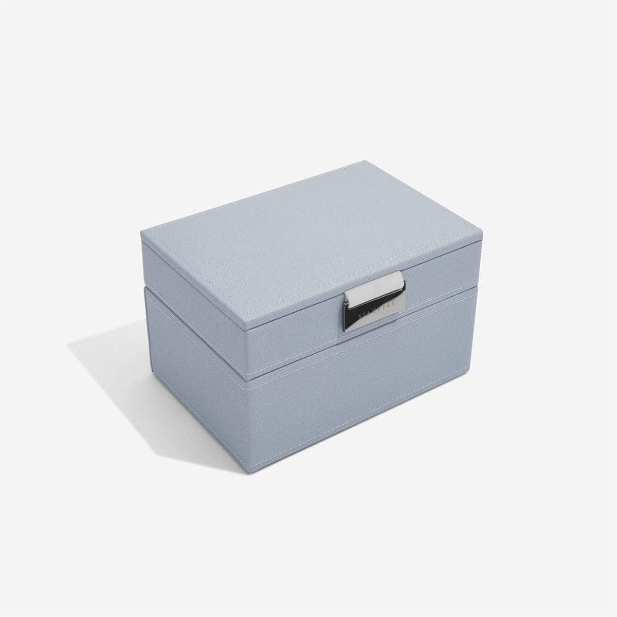 Small Jewellery Box Set - Dusky Blue - Image 3