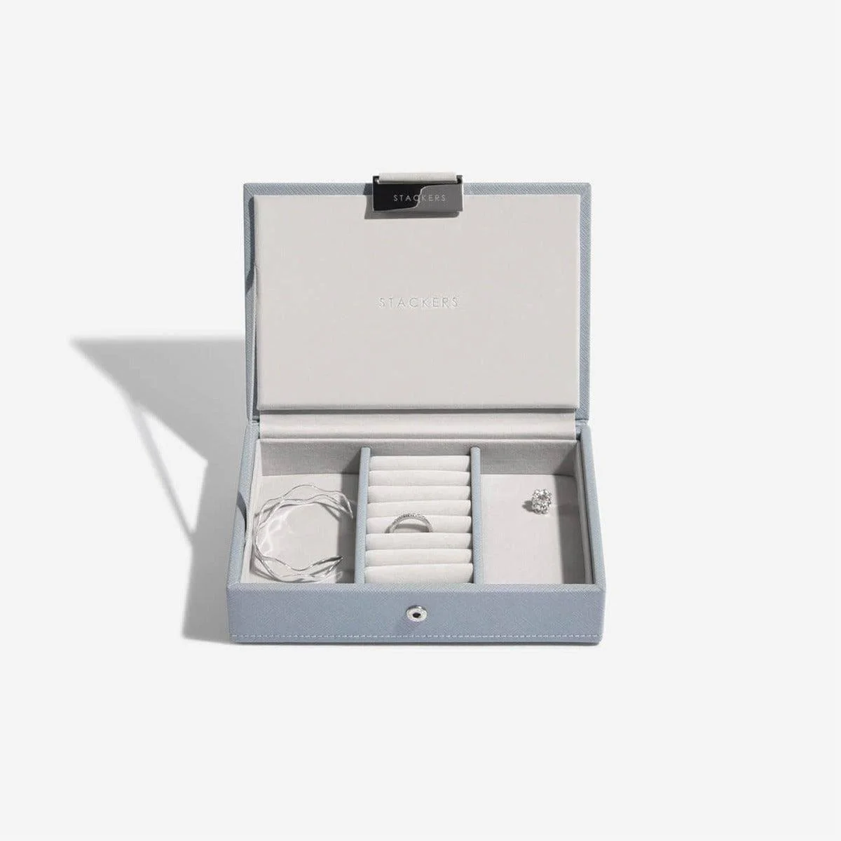Small Jewellery Box Set - Dusky Blue - Image 5