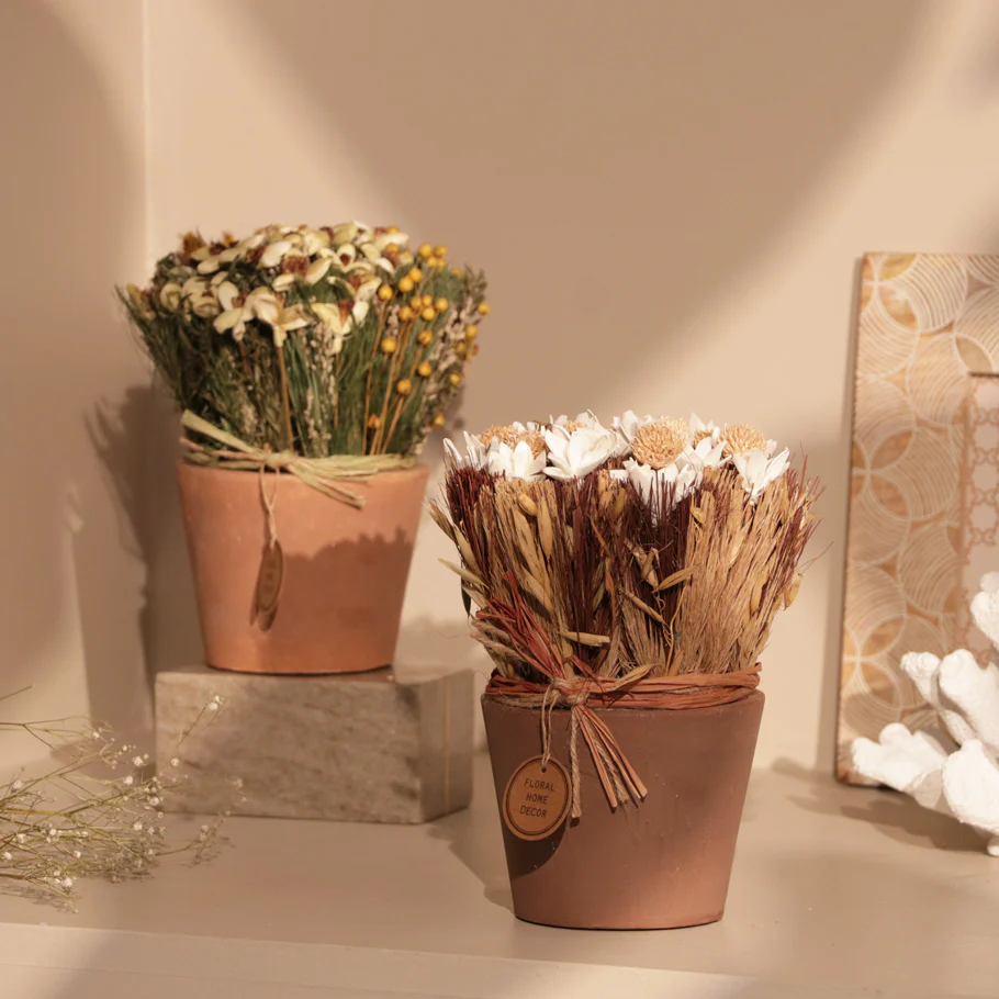 Sola Potted Bouquet - Yellow Green - Image 6