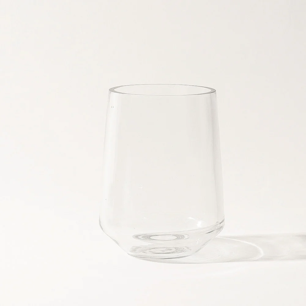 Somerset Glass Toothbrush Tumbler - Clear - Image 3