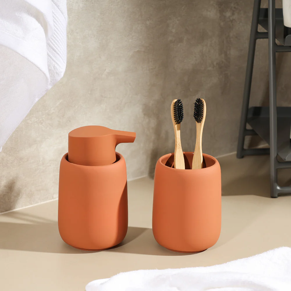 Sono Toothbrush Tumbler - Amber Brown - Image 2