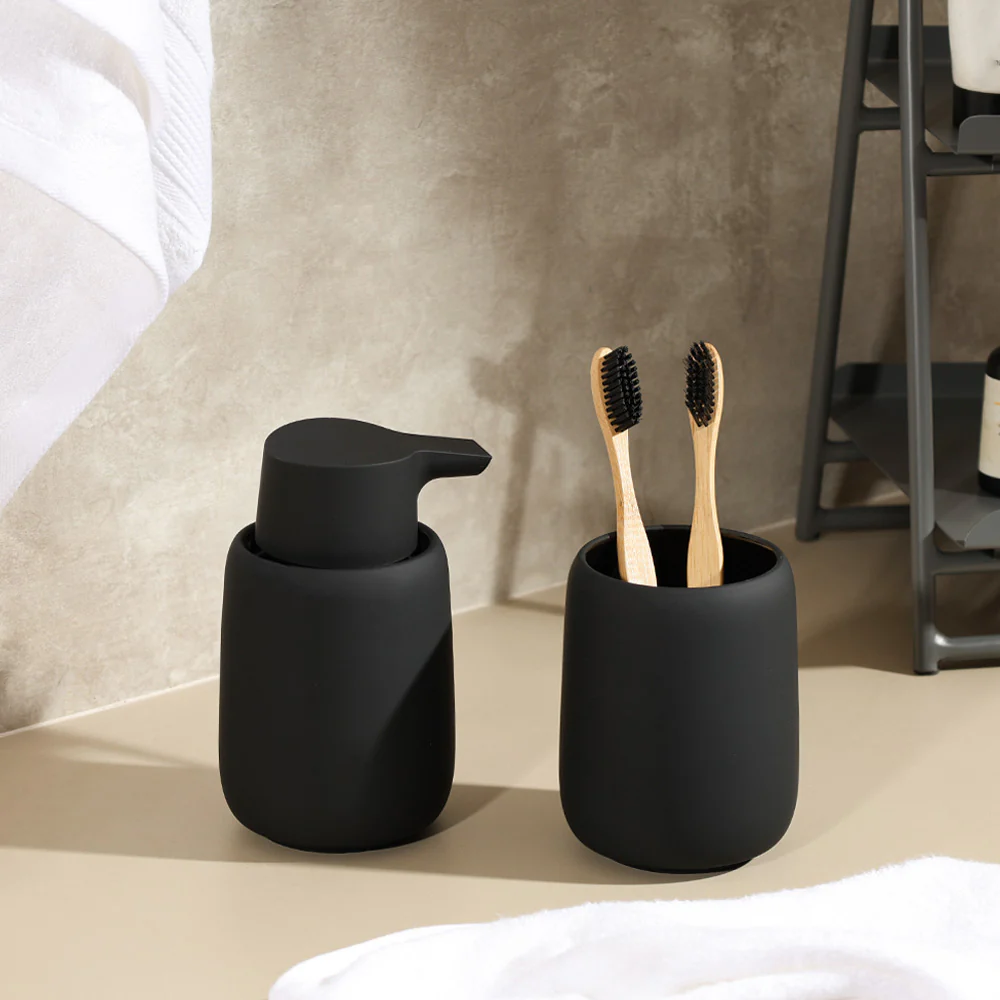Sono Toothbrush Tumbler - Black - Image 3