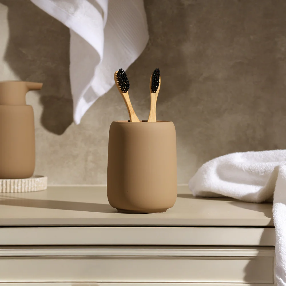 Sono Toothbrush Tumbler - Tan