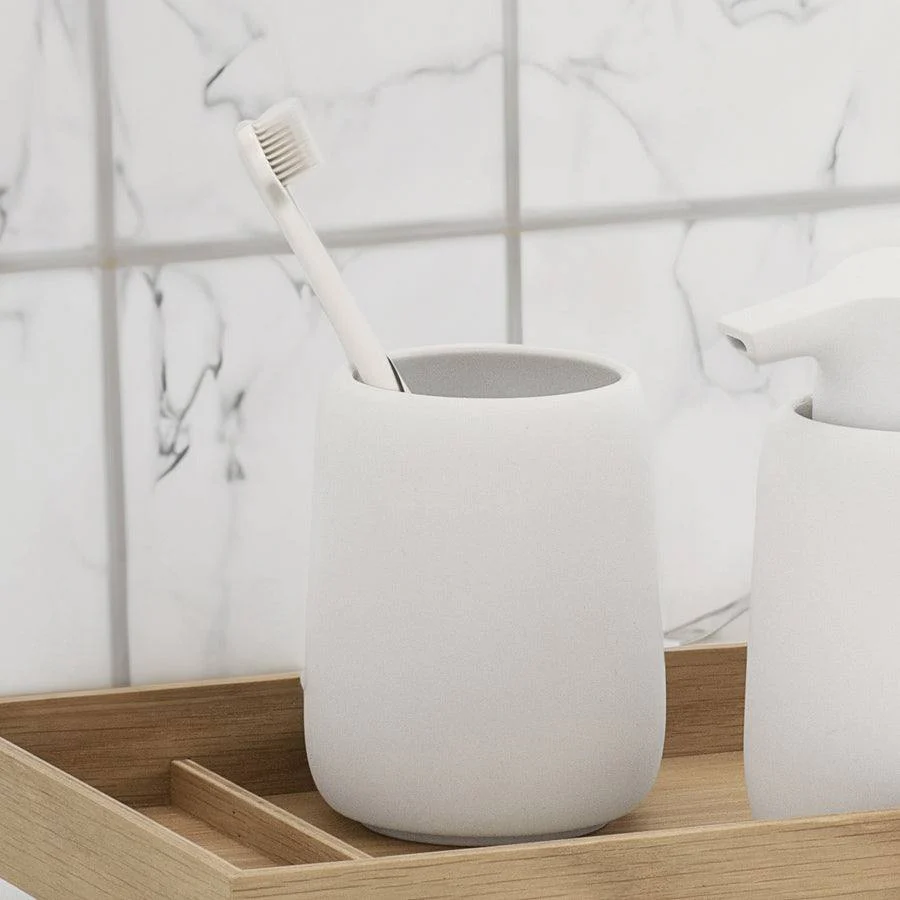 Sono Toothbrush Tumbler - White - Image 2