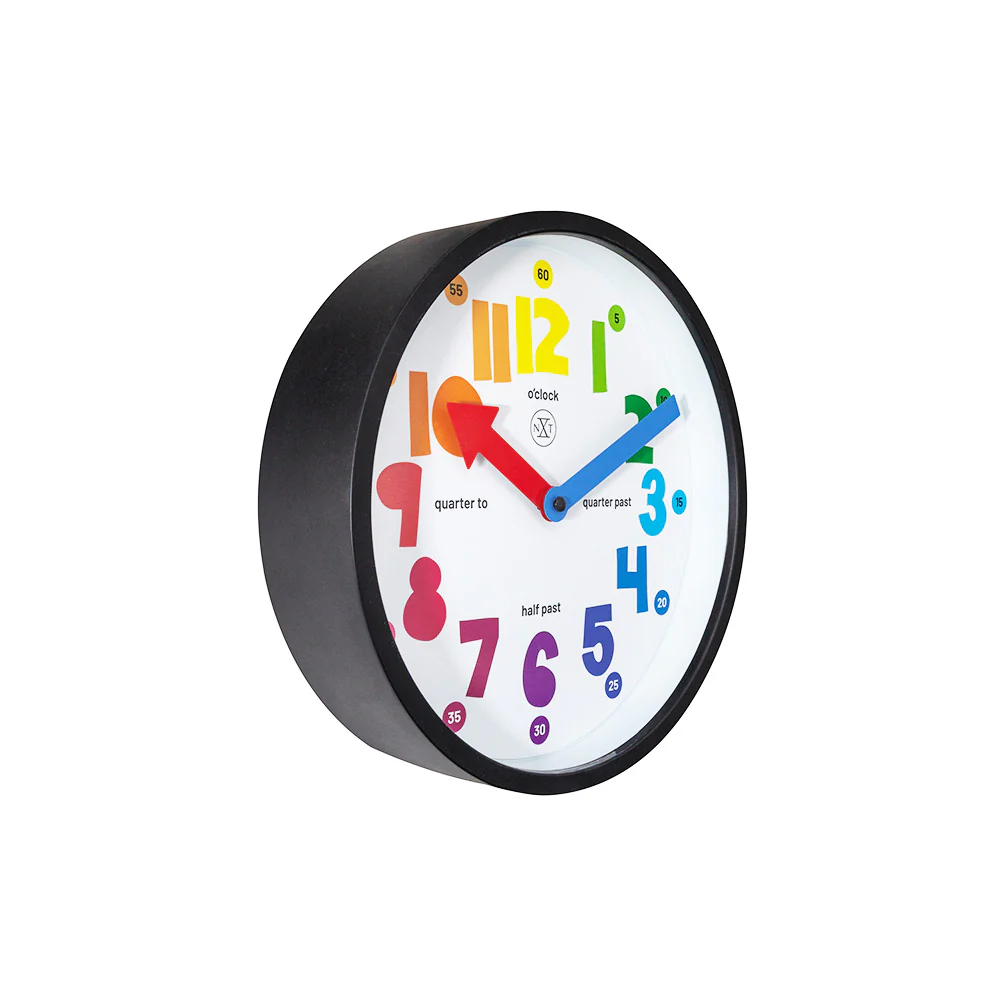 Sophia Wall Clock 26cm - Black - Image 7
