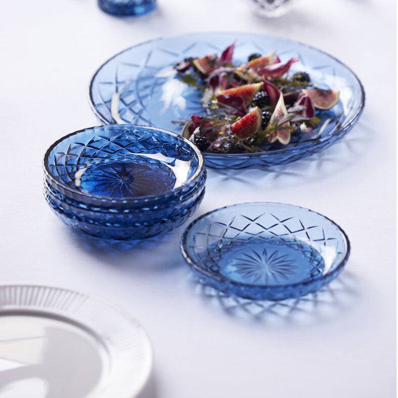 Sorrento Dessert Plates, Set of 4 - Blue - Image 2