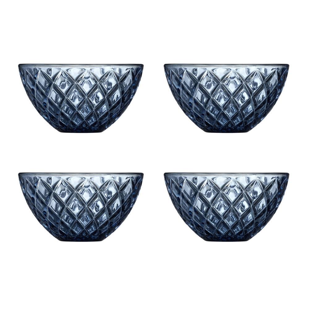 Sorrento Small Bowls, Set of 4 - Blue - Image 3