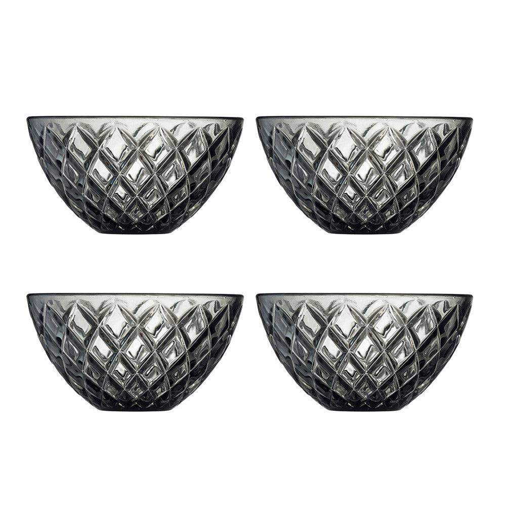 Sorrento Small Bowls, Set of 4 - Smoke - Image 3